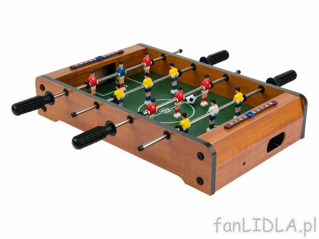 Gra stołowa Playtive, cena 49,99 PLN 
4 rodzaje 
- do wyboru:
1. piłkarzyki 31 ...