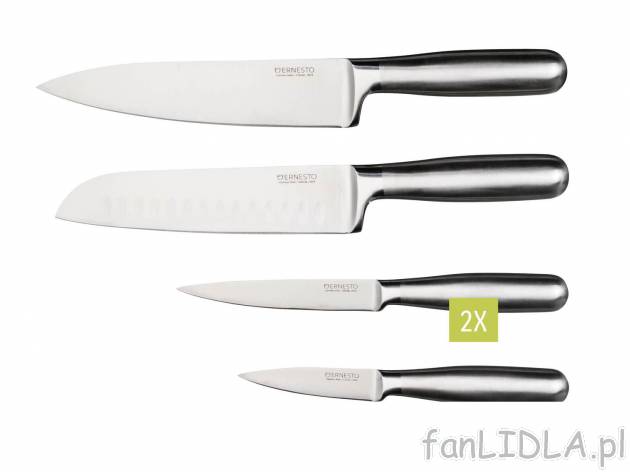 Nóż lub zestaw noży Ernesto, cena 29,99 PLN  
3 rodzaje
Opis