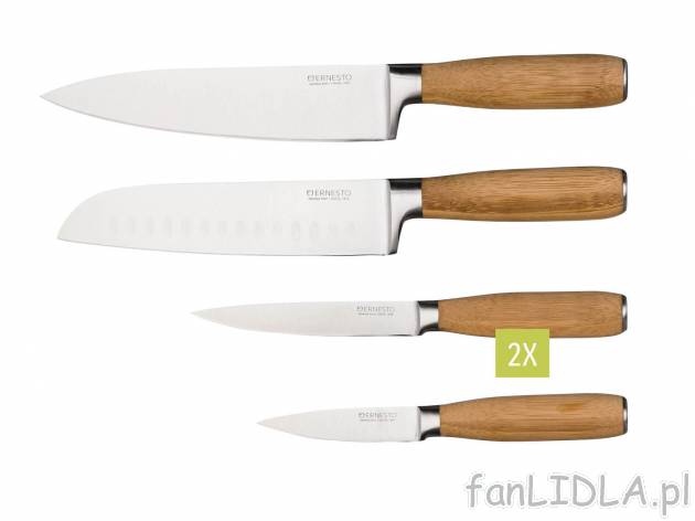 Nóż lub zestaw noży Ernesto, cena 29,99 PLN  
3 rodzaje
Opis
