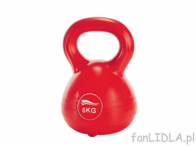 Kettlebell 6 kg , cena 39,99 PLN za 1 szt. 
- do treningu siły i wytrzymałości ...