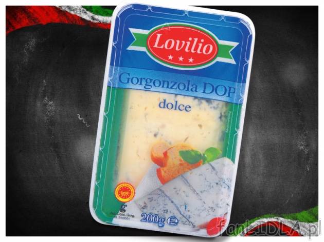 Gorgonzola , cena 5,77 PLN za 200 g, 100g=2,89 PLN. 
- Oryginalny włoski ser z ...