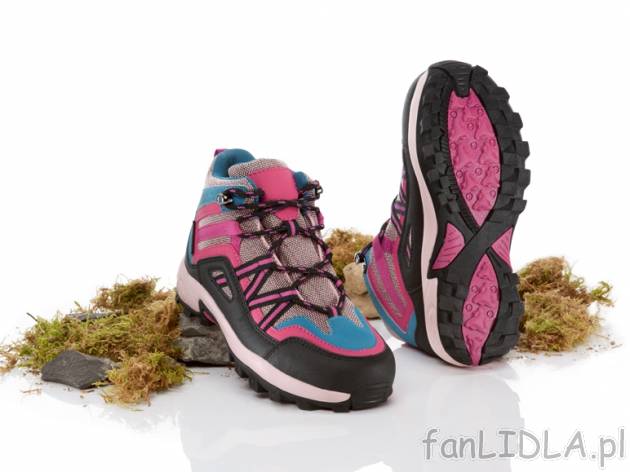 Młodzieżowe buty trekkingowe dziewczęce lub chłopięce , cena 55,00 PLN za 1 ...