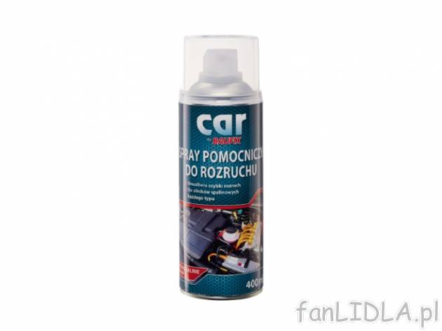 Spray naprawczy do auta , cena 12,99 PLN za 400 ml/ 1 opak., 1l=32,48 PLN. 
do ...