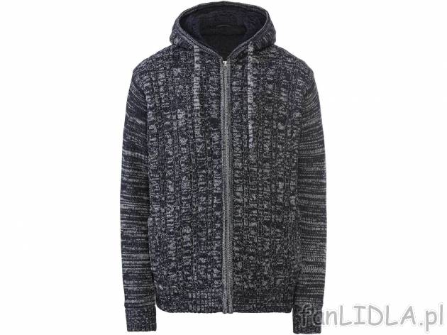 Ocieplany sweter z futerkiem Livergy, cena 74,90 PLN 
- rozmiary: M-XXL
Dostępne ...