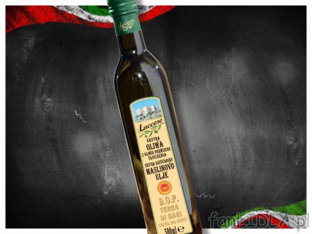 Oliwa z oliwek , cena 11,99 PLN za 500 ml, 1kg=23,98 PLN. 
- Najwyższa kategoria ...