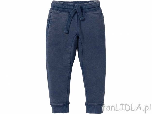 Spodnie dresowe chłopięce Lupilu, cena 14,99 PLN 
- rozmiary: 96-116
- wysoka ...