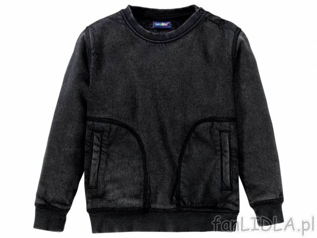 Bluza dresowa Lupilu, cena 19,99 PLN 
- rozmiary: 86-116
- wysoka zawartość bawełny
Dostępne ...