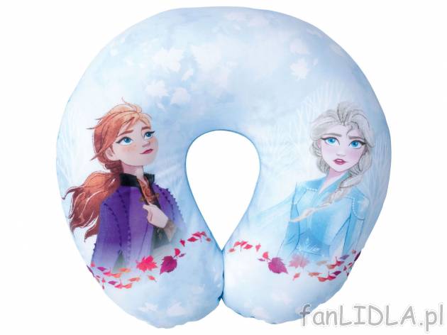 Poduszka pod kark Frozen Frozen II, cena 24,99 PLN 
3 wzory 
- 32 x 30 cm
Opis ...