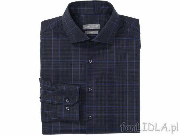 Koszula biznesowa męska , cena 49,99 PLN 
- rozmiary: 39-43
- taliowany krój
- ...