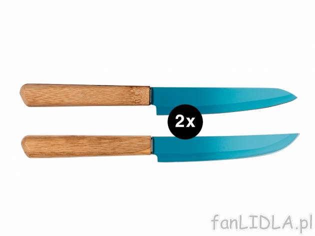 Zestaw noży z bambusowym uchwytem Ernesto, cena 19,99 PLN 
- wysokiej jakości ...