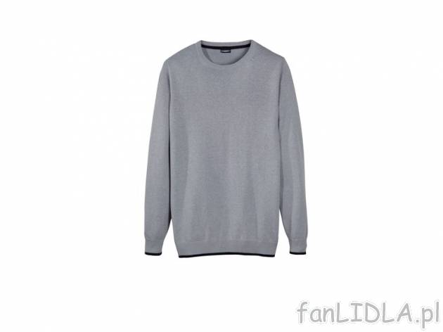 Sweter Livergy, cena 39,99 PLN za 1 szt. 
- rozmiary: S-XL (nie wszystkie wzory ...