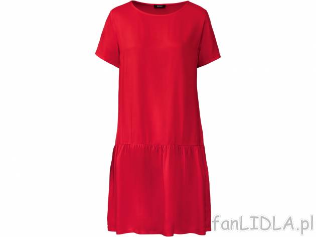 Sukienka damska z wiskozy Esmara, cena 39,99 PLN 
- 100% wiskozy (LENZING&trade; ...