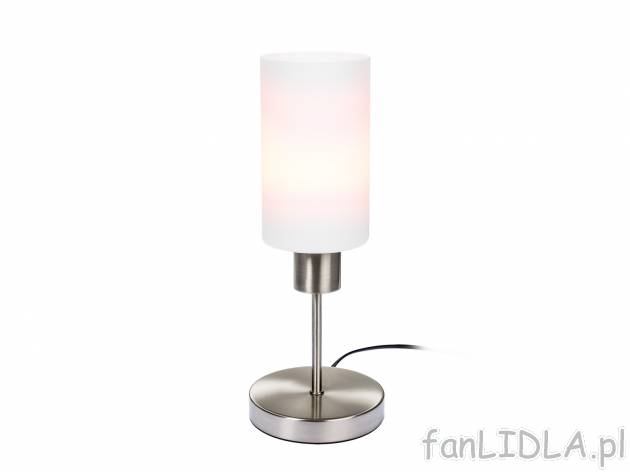 Lampa stołowa z funkcją przyciemniania Livarno, cena 39,99 PLN 
- 13 x 34,5 cm ...