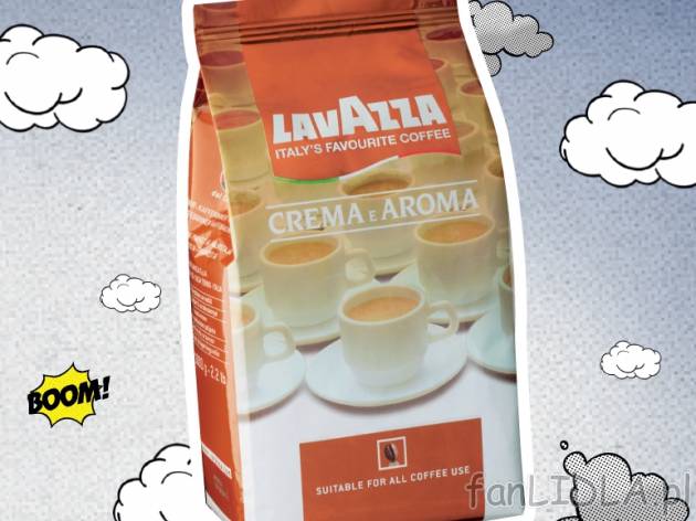 Lavazza Crema e aroma kawa ziarnista , cena 49,99 PLN za 1 kg 
-  Aż 1 kg!