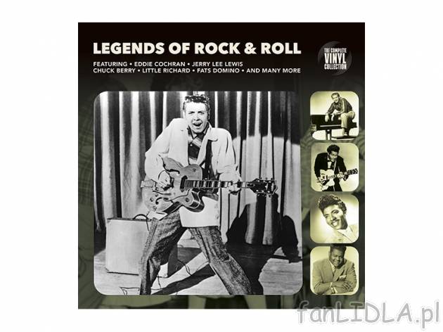 Płyta winylowa LEGENDS OF ROCK &amp; ROLL , cena 39,99 PLN za 1 szt. 
1. Strona
 ...