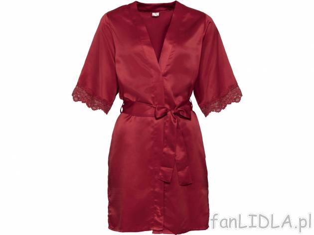 Kimono satynowe Esmara Lingerie, cena 37,99 PLN 
- rozmiary: XS-L
Dostępne rozmiary

Opis

- ...