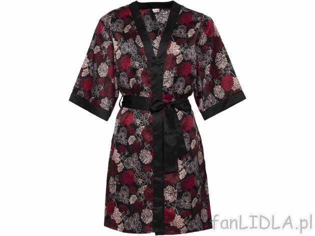 Kimono satynowe Esmara Lingerie, cena 37,99 PLN 
- rozmiary: XS-L
Dostępne rozmiary

Opis

- ...
