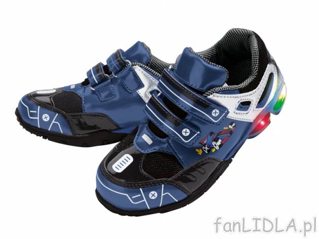 Świecące buty dziecięce Lupilu, cena 44,99 PLN za 1 para 
- praktyczne zapięcia ...