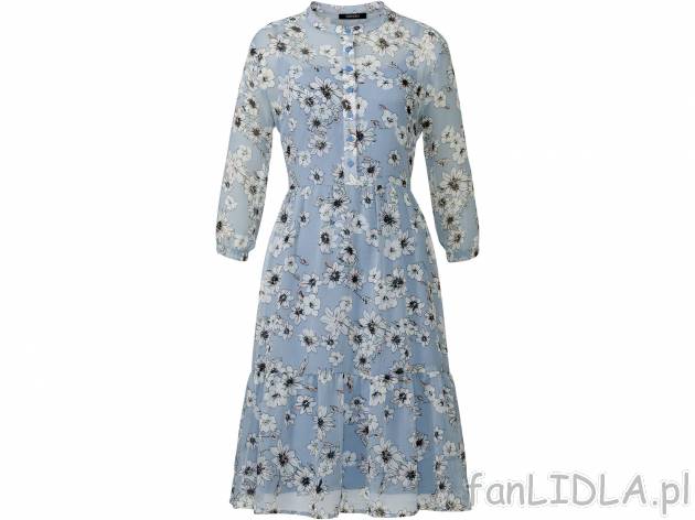 Sukienka damska z szyfonu Esmara, cena 49,99 PLN 
- rozmiary: 36-44
- romantyczny ...
