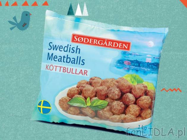 Szwedzkie pulpeciki , cena 19,99 PLN za 1kg/1 opak. 
- Szwedzkie danie narodowe ...