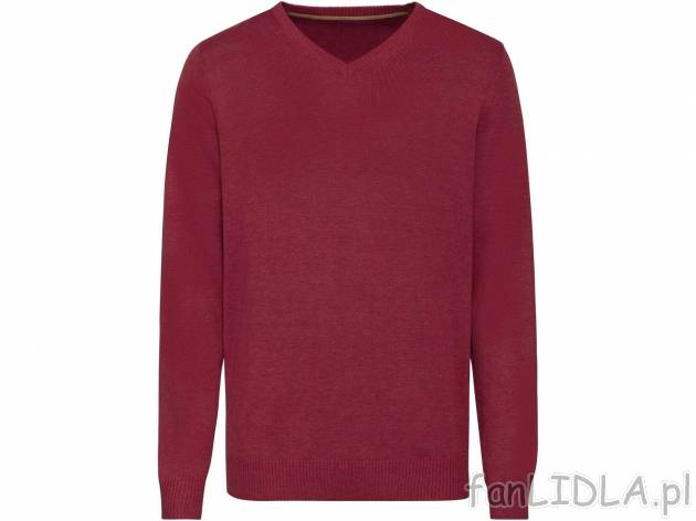 Sweter męski , cena 39,99 PLN 
- 50% bawełny i 50% poliakrylu
- rozmiary: M-XL
- ...