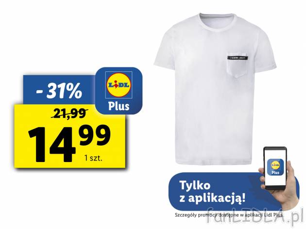 T-shirt Oeko Tex, cena 21,99 PLN 
- rozmiary: M-XL
- wysoka zawartość bawelny
Dostępne ...