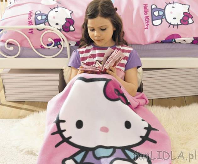 Koc polarowy Hello Kitty cena 29,99PLN
- miękki i delikatny
- 100% poliester
- ...