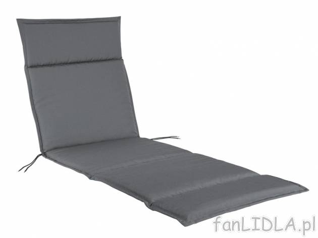 Długa poduszka na leżak Florabest, cena 79,90 PLN za 1 szt. 
- 2 kolory 
- ok. ...