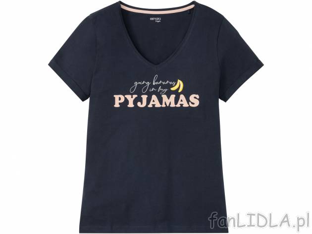 Koszulka damska do spania Esmara Lingerie, cena 12,99 PLN 
- rozmiary: S-L
- 100% ...
