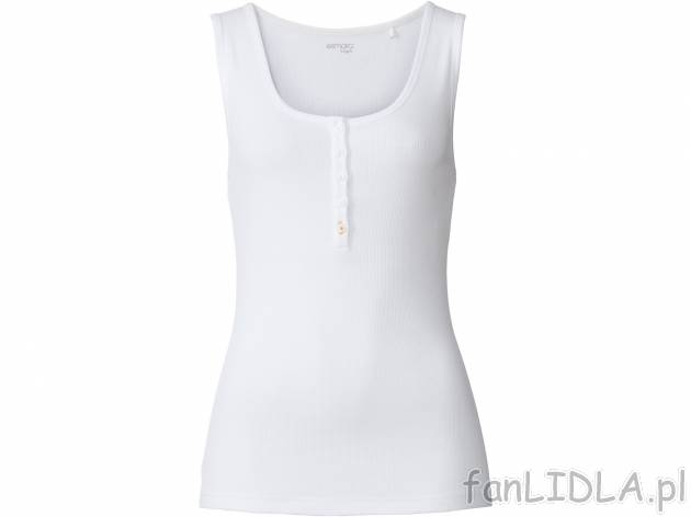 Koszulka damska na ramiączkach Esmara Lingerie, cena 12,99 PLN 
- rozmiary: S-L
- ...