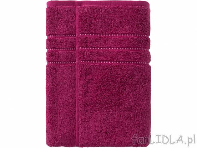 Ręcznik 70 x 140 cm Miomare, cena 21,99 PLN 
5 kolorów 
- 500 g/m&sup2;
- ...