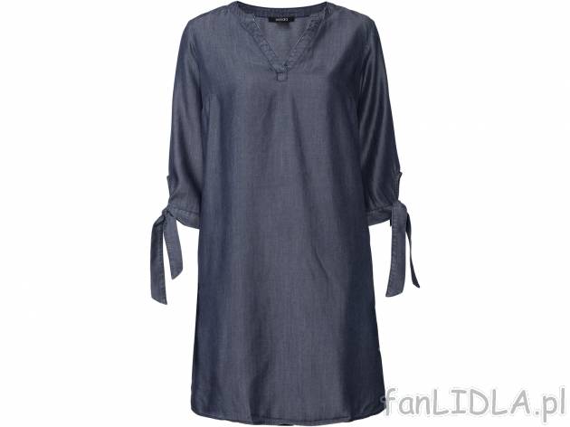 Sukienka damska z lyocellu Esmara, cena 44,99 PLN 
- 100% lyocellu (TENCEL™)
- ...