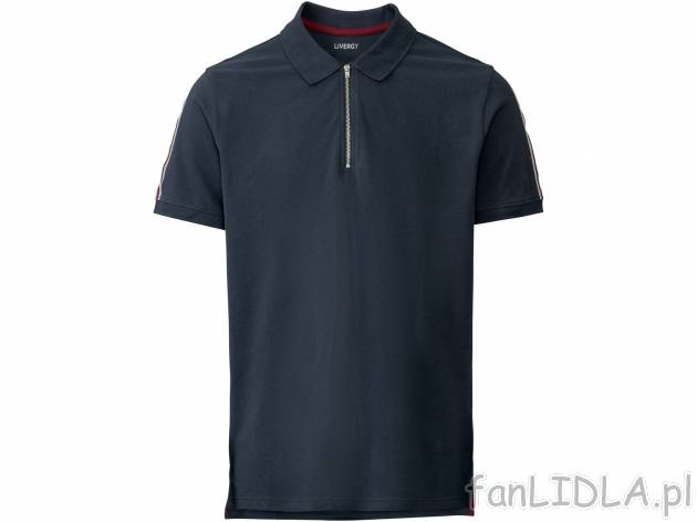 Koszulka polo męska Livergy, cena 29,99 PLN 
- rozmiary: M-XL
- 100% bawełny
- ...