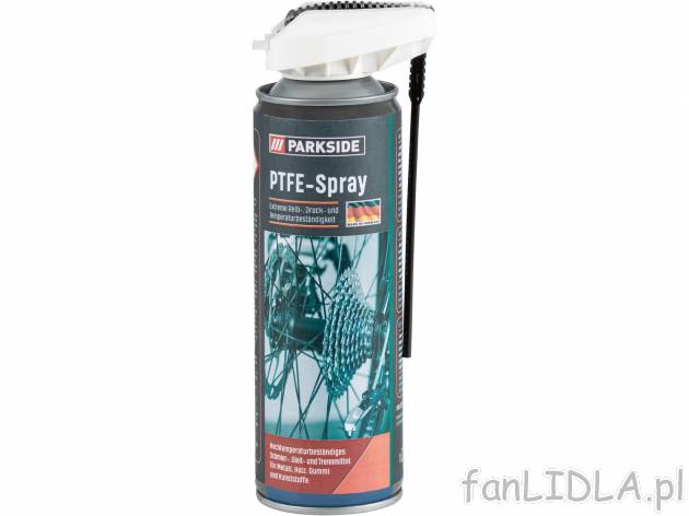 Smar wielofunkcyjny, spray silikonowy lub PTFE Parkside, cena 12,99 PLN 

Opis

- ...