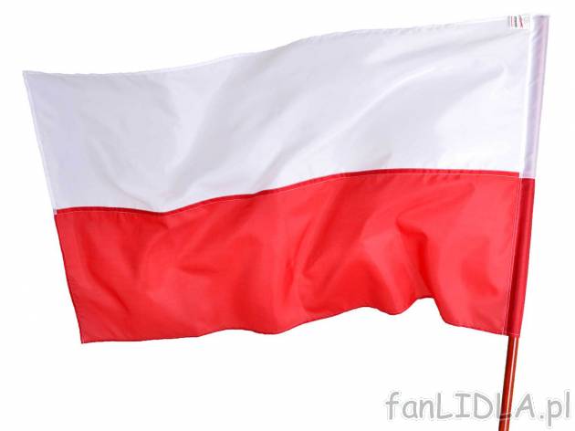 Flaga narodowa , cena 14,99 PLN  
-  112 x 70 cm
