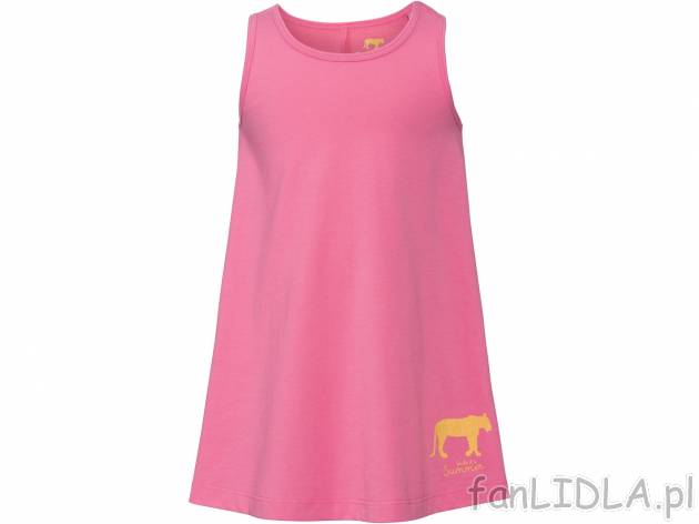 Sukienka Lupilu, cena 14,99 PLN 
- 100% bawełny
- rozmiary: 86-116
Dostępne rozmiary

Opis

- ...