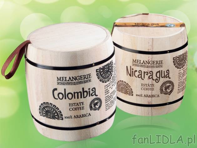 Kawa Colombia lub Nicaragua , cena 17,77 PLN za 250 g/1 opak., 100g=7,11 PLN. 
- ...