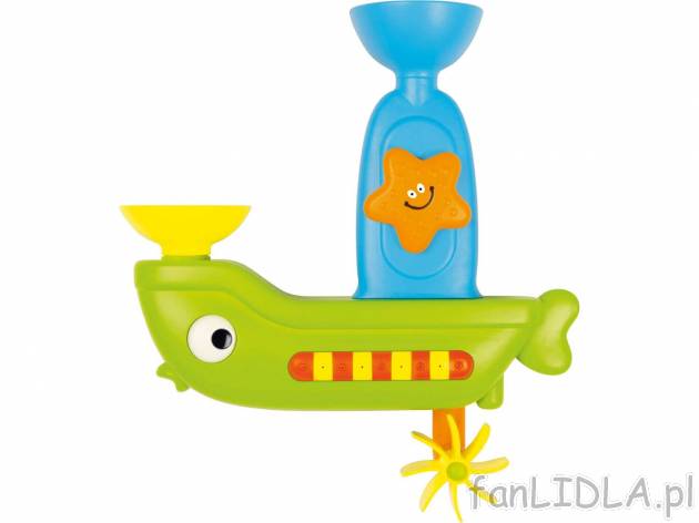 Zabawka do kąpieli Playtive Junior, cena 69,90 PLN 
łódka z wielorybem 
- w ...