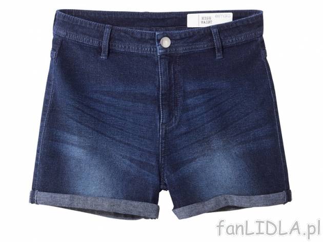 Szorty jeansowe Esmara, cena 29,99 PLN za 1 para 
- 98% bawełna, 2% elastan (creora&reg;) ...
