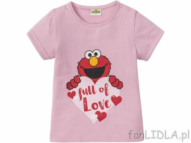 Koszulka dziewczęca , cena 12,99 PLN 
- 100% bawełny
- rozmiary: 86-116
Dostępne ...