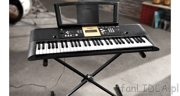 Cyfrowy keyboard Yamaha YPT-220 , cena 399,00 PLN za 1 szt. 
- 61 klawiszy standardowej ...