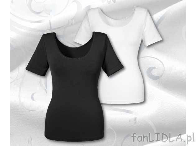 Damska koszulka bezszwowa z krótkim rękawkiem Jolinesse, cena 25,99 PLN za 1 szt. ...