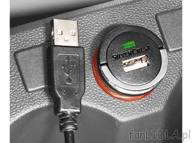 Ładowarka USB Silvercrest, cena 24,99 PLN za 1 opak. 
- kompaktowy adapter do ...