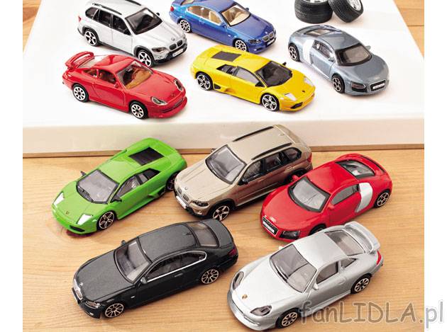 Modele samochodów, 5 szt. , cena 31,99 PLN za 1 opak. 
- metalowe, 
- 1:43, 
- ...