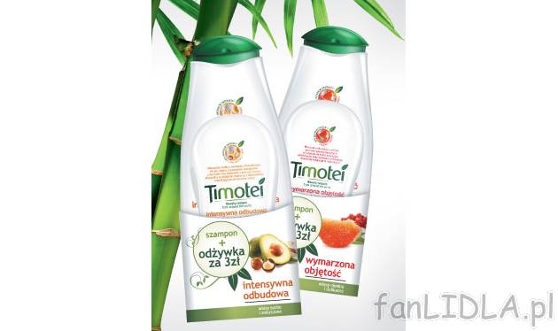 Timotei szampon+odżywka , cena 11,99 PLN za zestaw 
-  różne rodzaje