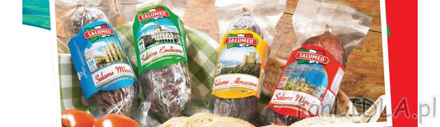 Włoskie salami , cena 9,99 PLN za 200 g 
- Różne rodzaje. Zachwyca swoim niepowtarzalnym, ...