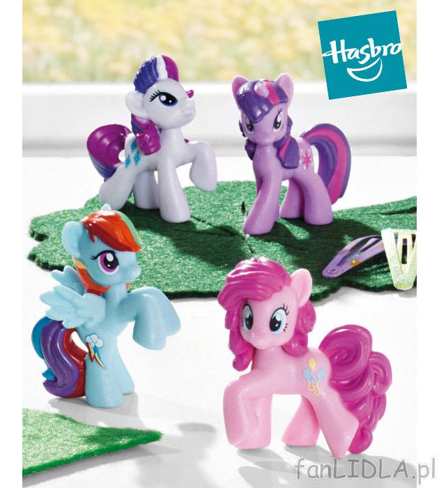 Zabawka My little Pony , cena 31,99 PLN za 1 opak. 
- w zestawie 4 koniki: Pinkie ...