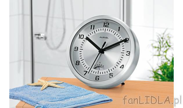 Zegar łazienkowy Auriol, cena 24,99 PLN za 1 szt. 
- łatwe mocowanie za pomocą ...