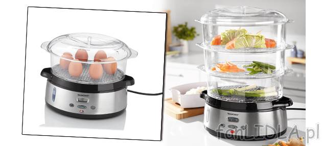 Urządzenie do gotowania na parze 800 W Silvercrest Kitchen Tools, cena 119,00 PLN ...