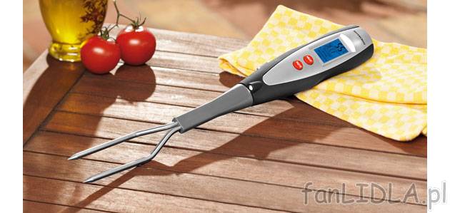 Widelec do grilla z termometrem Silvercrest Kitchen Tools, cena 29,99 PLN za 1 szt. ...